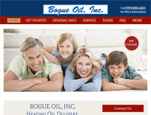 Tablet Screenshot of bogueoil.com
